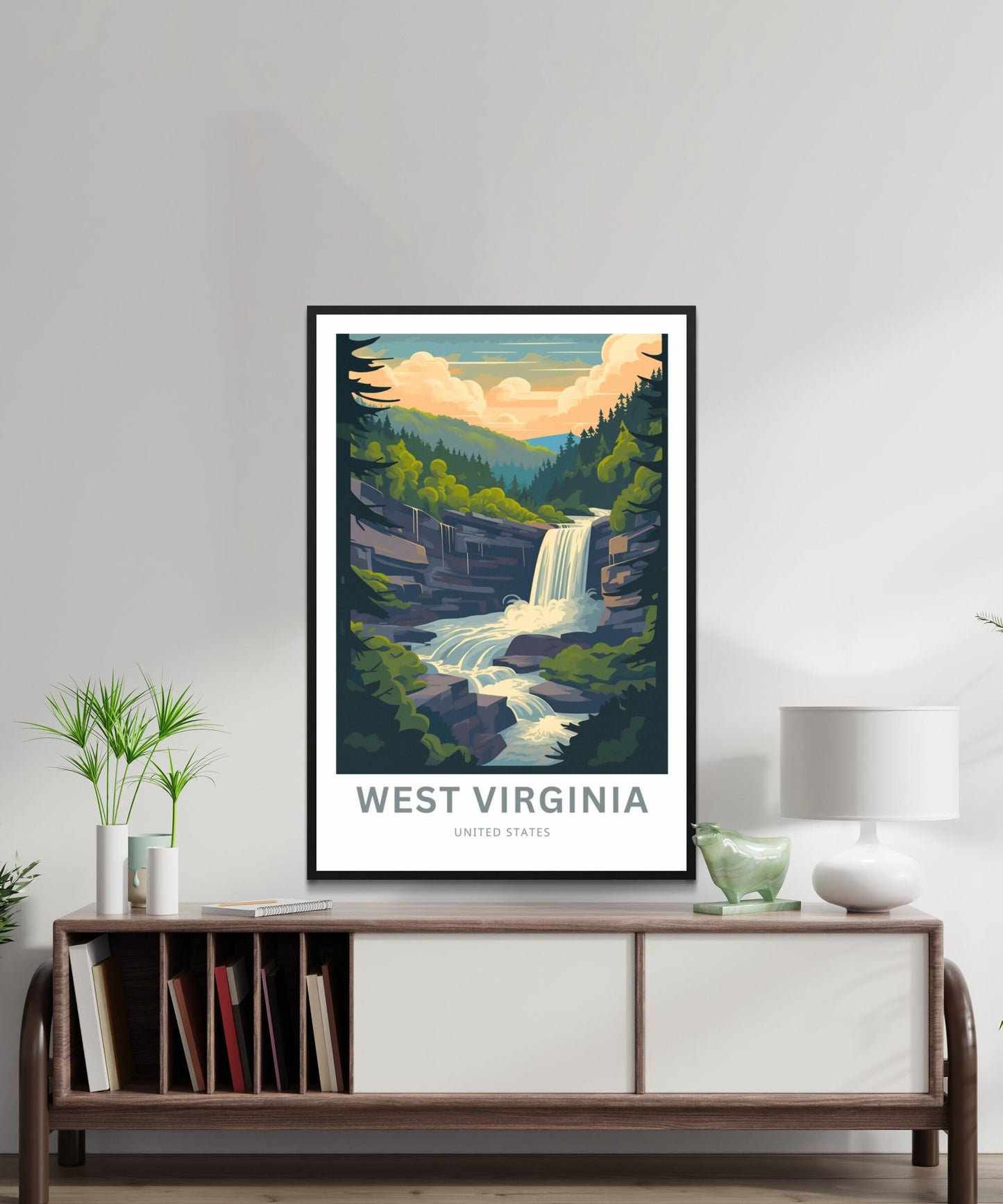 West Virginia Travel Poster