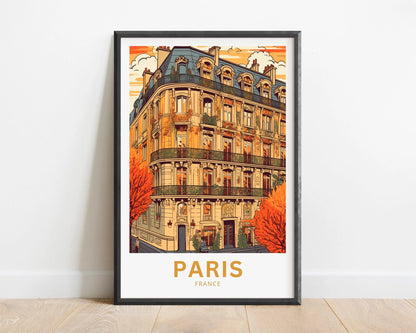 Paris Travel Poster