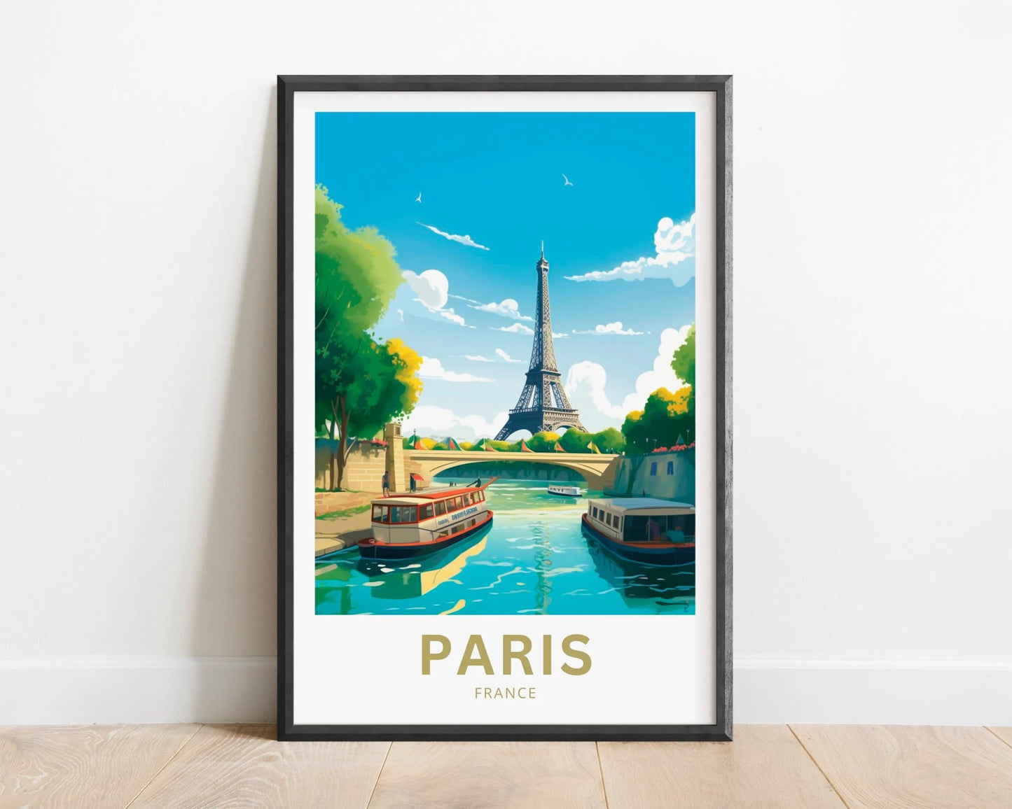 Paris Travel Poster