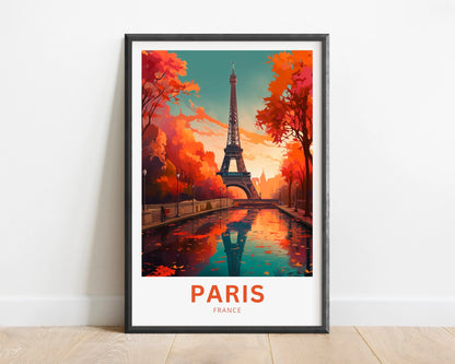 Paris Travel Poster