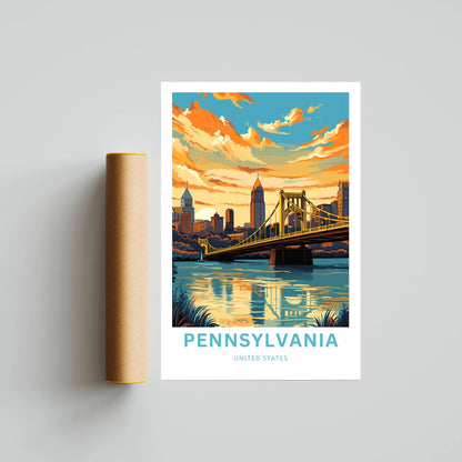 Pennsylvania Travel Poster