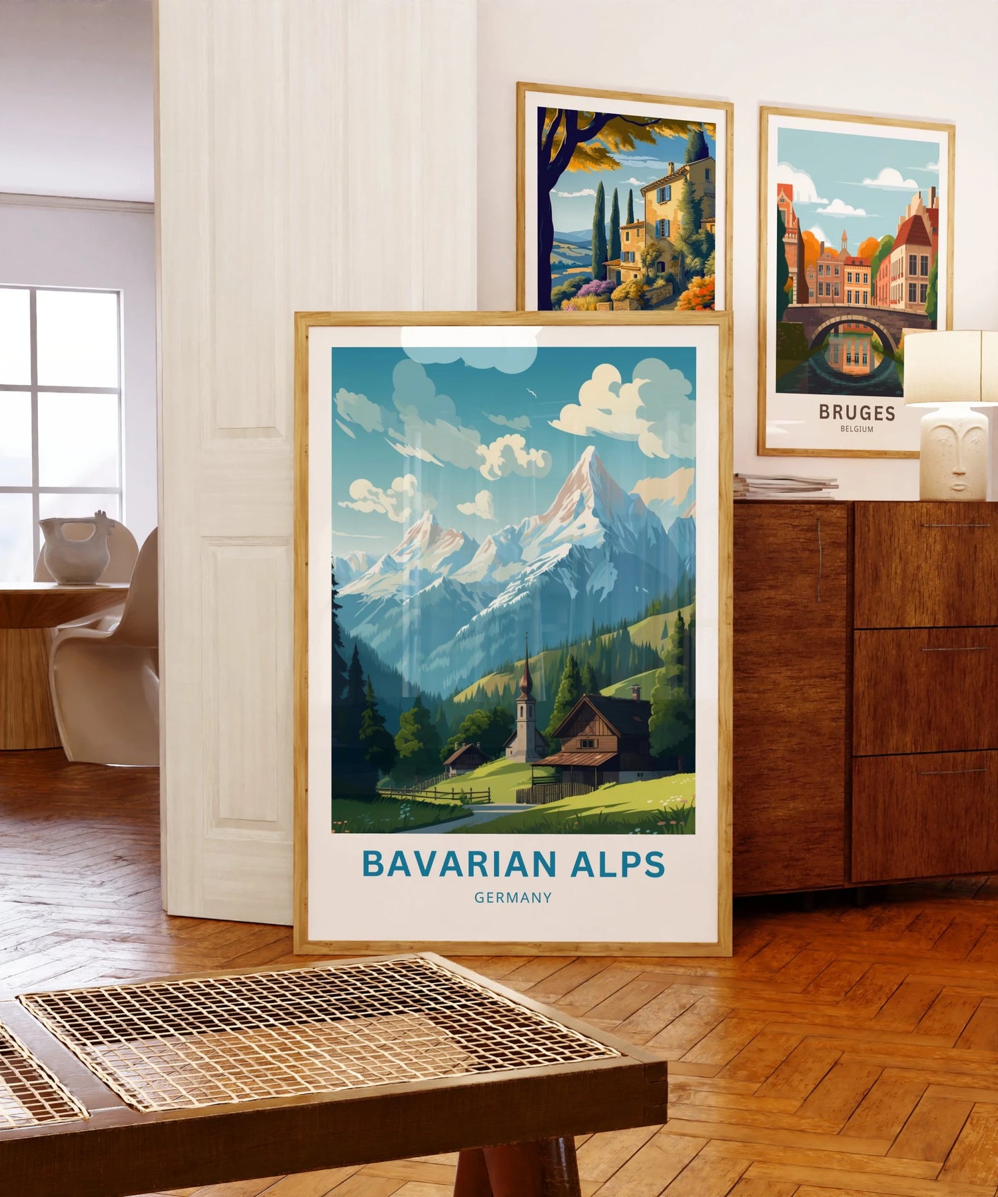 The Bavarian Forest Travel Poster