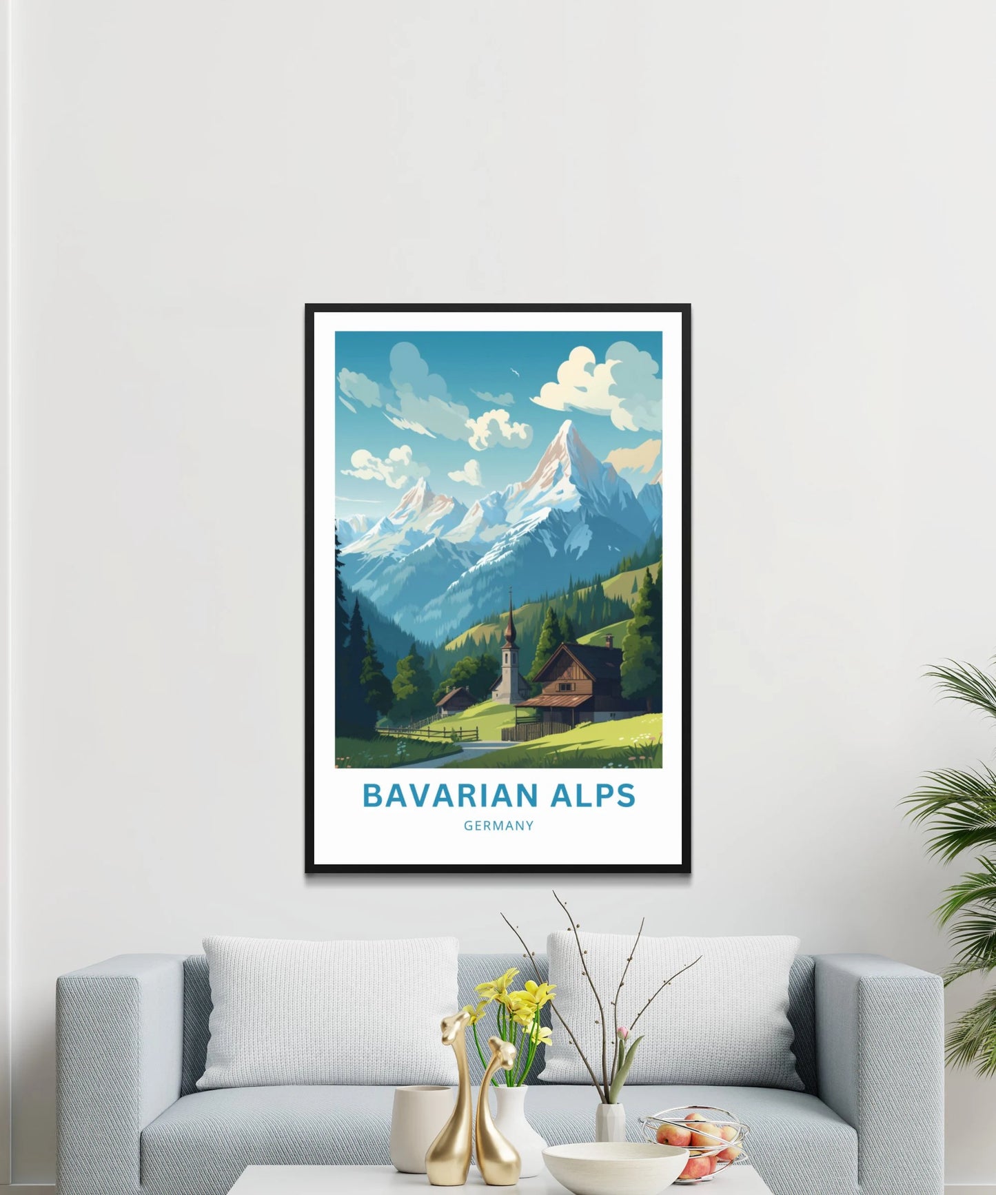 The Bavarian Forest Travel Poster