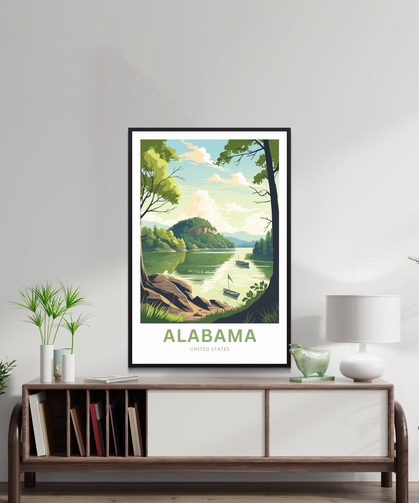 Alabama Travel Print - Nature's Beauty