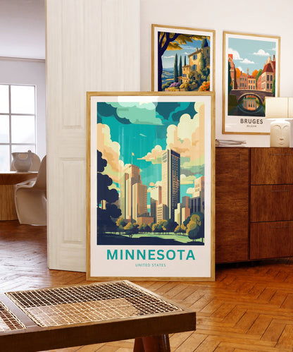 Minnesota Travel Poster