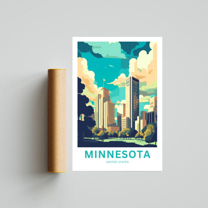 Minnesota Travel Poster