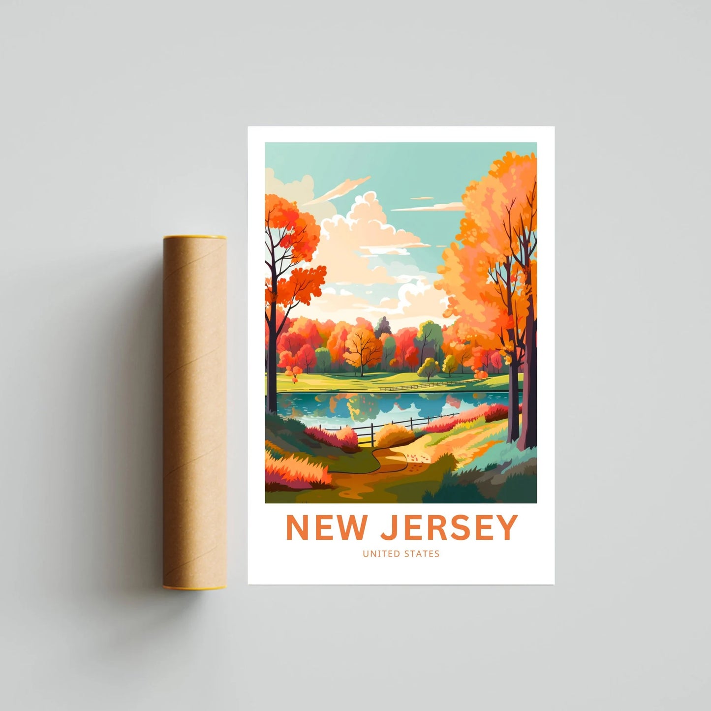 New Jersey Travel Poster