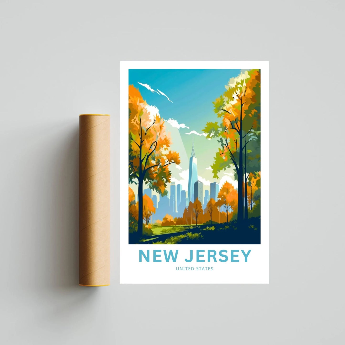 New Jersey Travel Poster