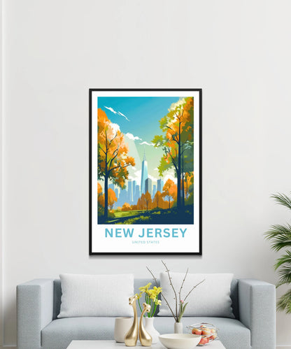 New Jersey Travel Poster