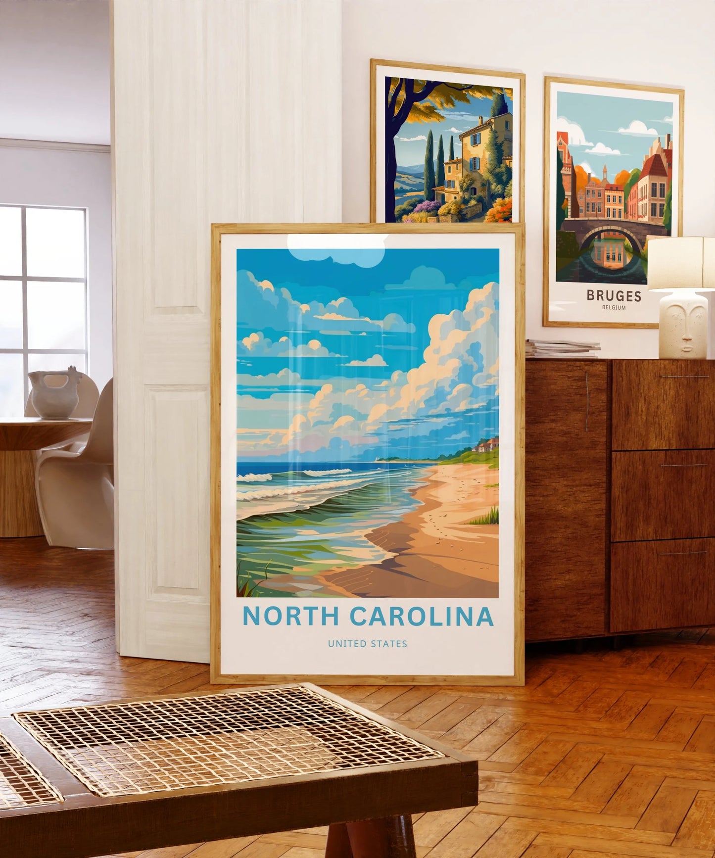 North Carolina Travel Poster