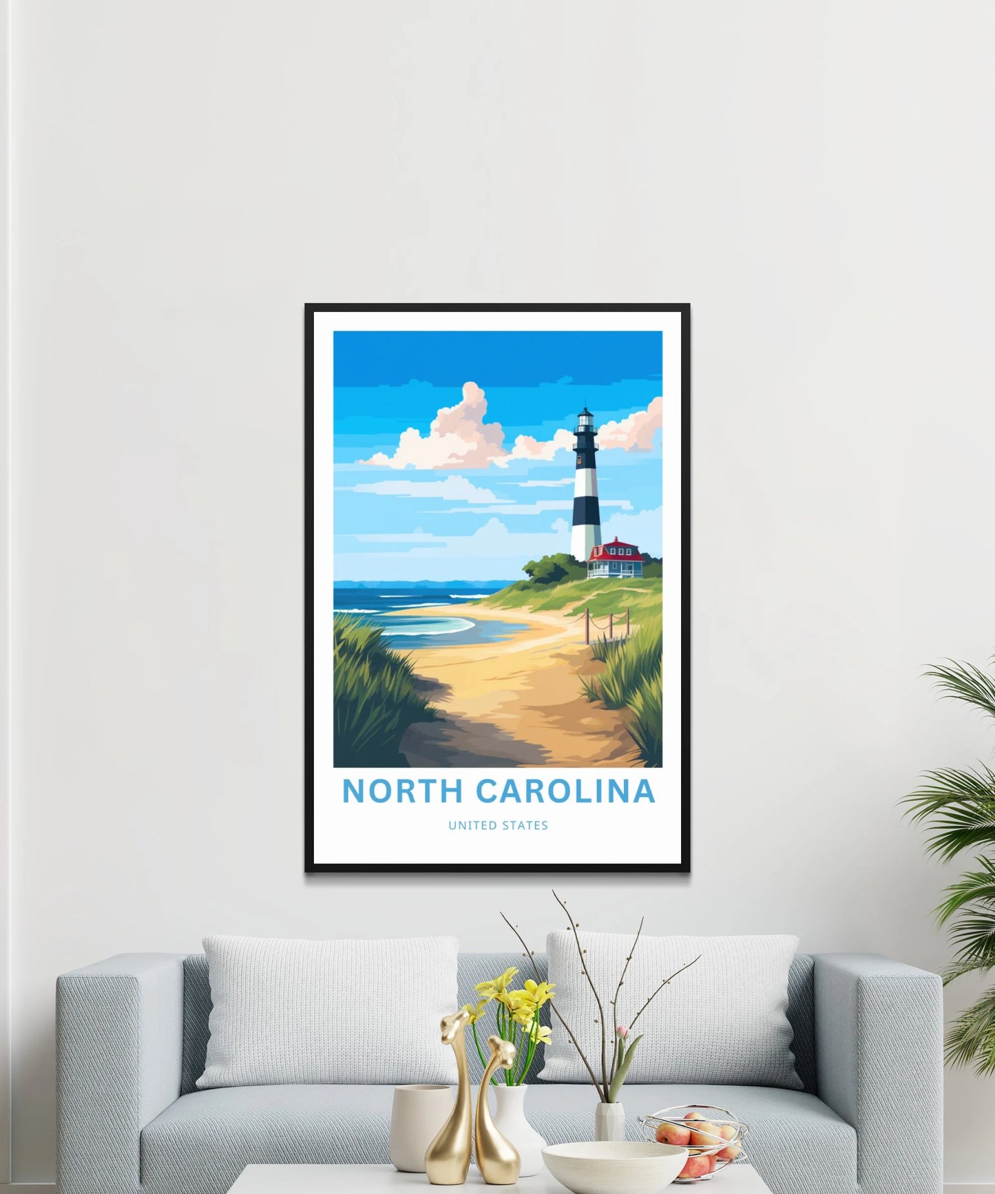 North Carolina Travel Poster