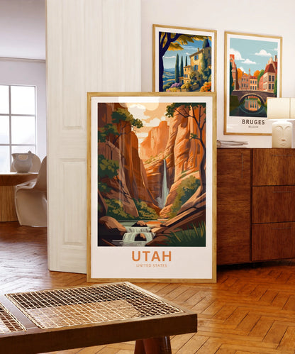 Utah Travel Poster