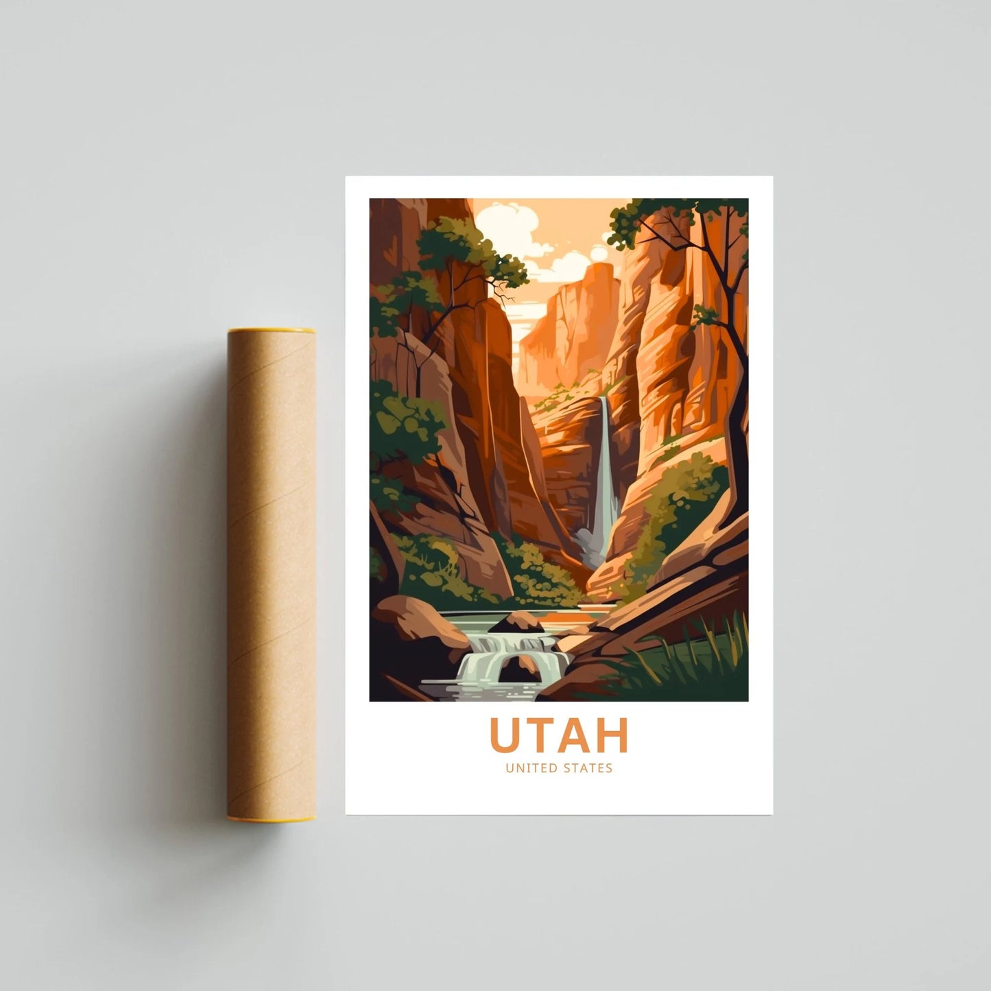 Utah Travel Poster