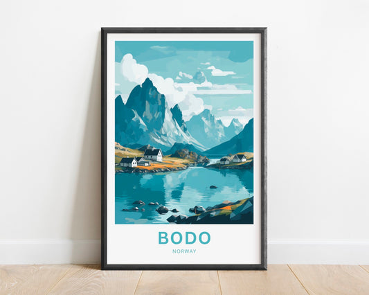 Bodo Travel Poster