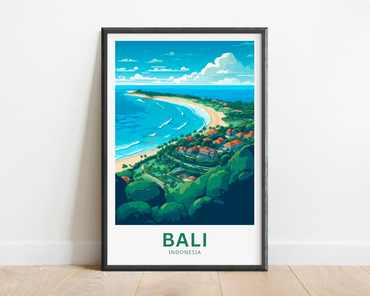 Bali Travel Poster