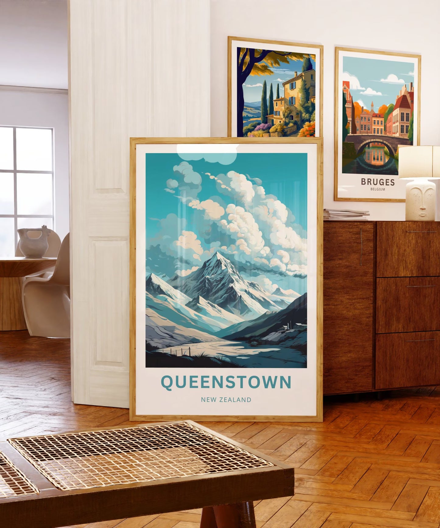 Queenstown Travel Poster