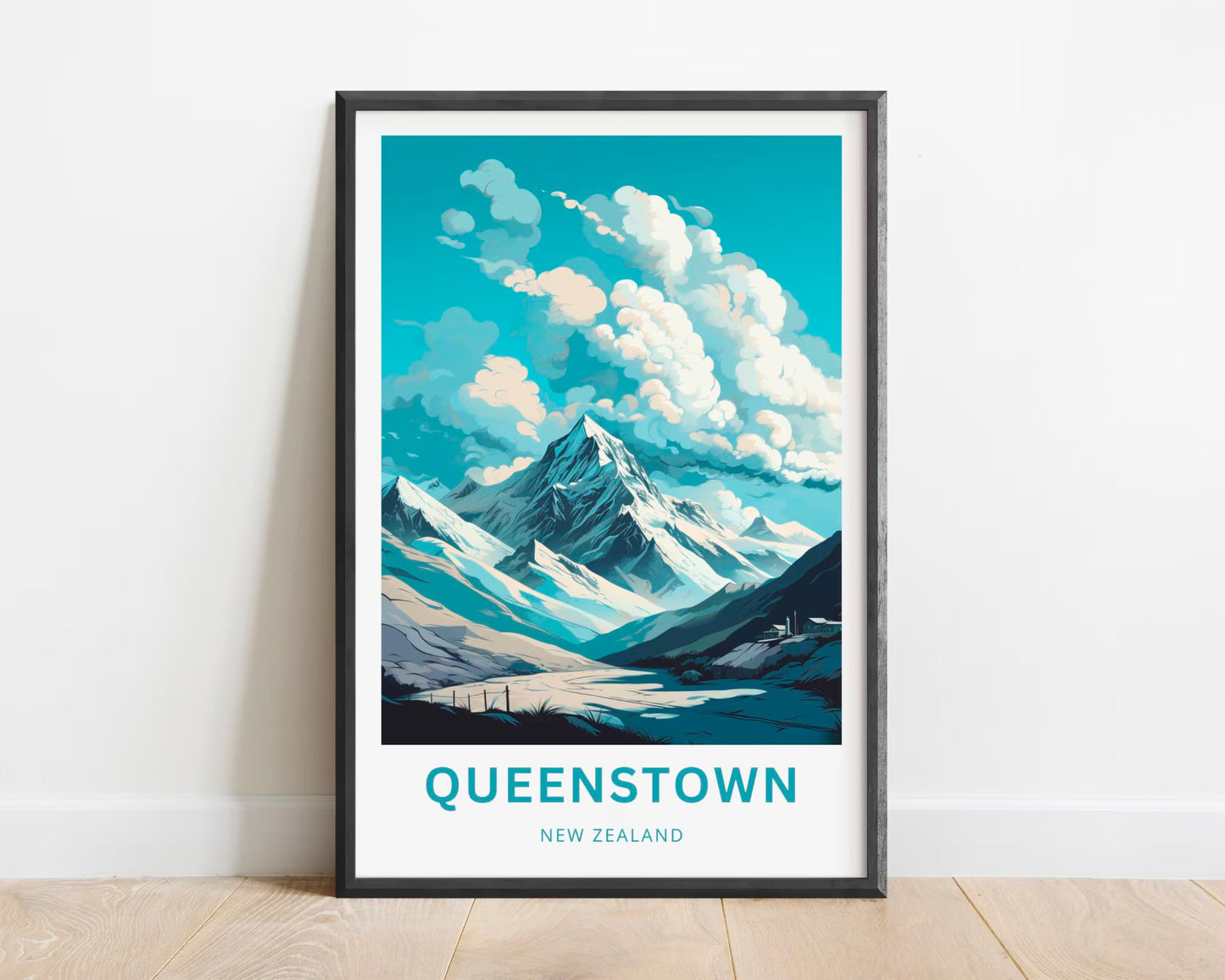 Queenstown Travel Poster