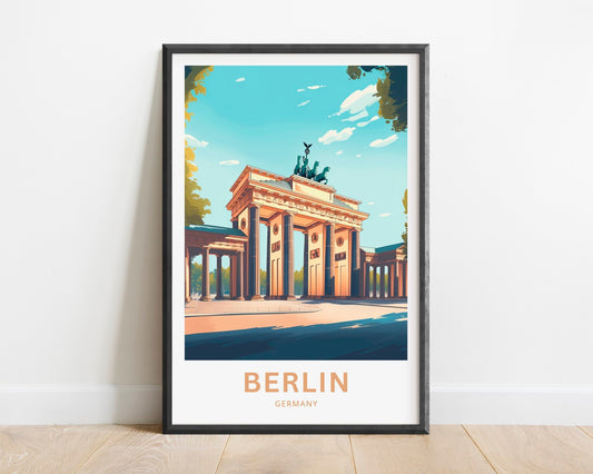 Berlin Travel Poster
