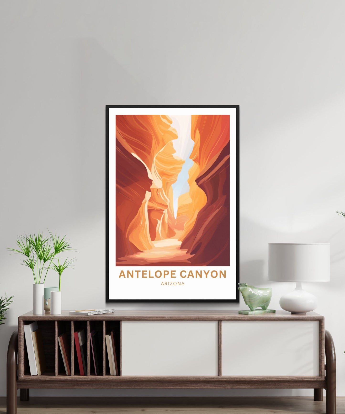 Antelope Canyon Travel Poster