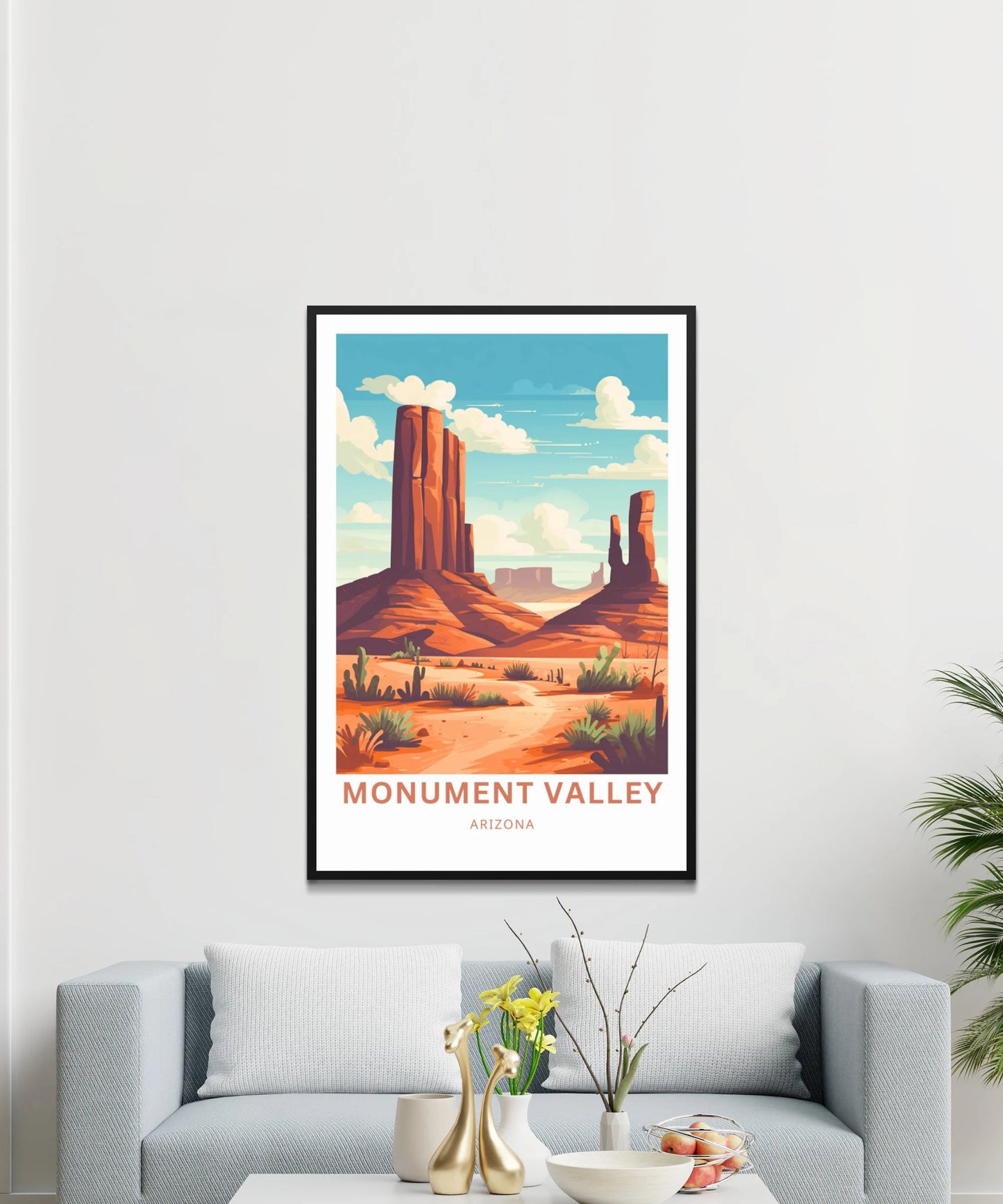 Monument Valley Travel Poster