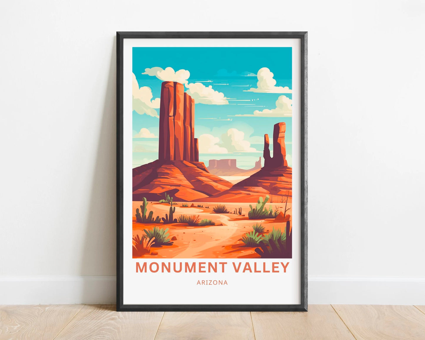 Monument Valley Travel Poster