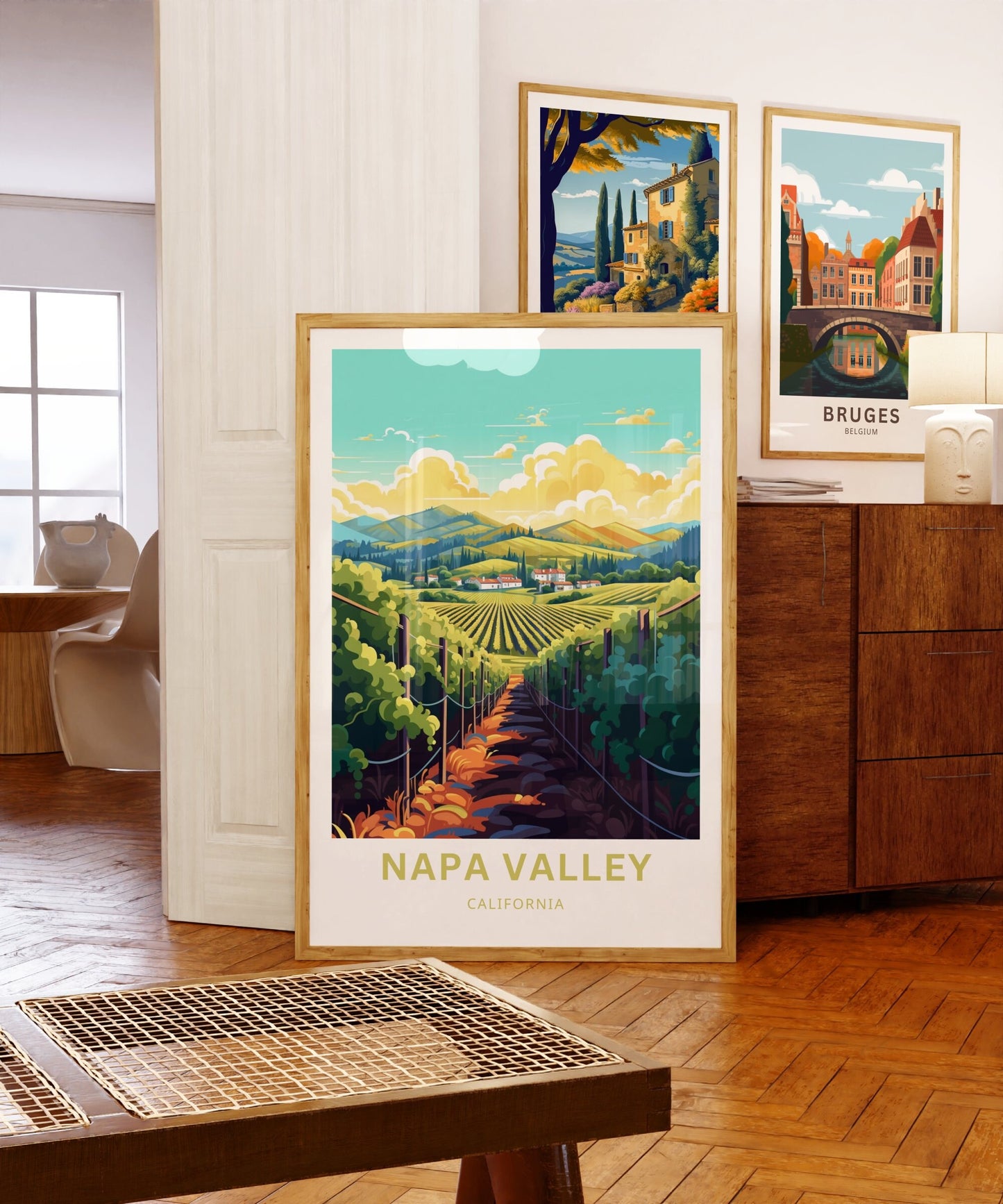 Napa Valley Travel Poster