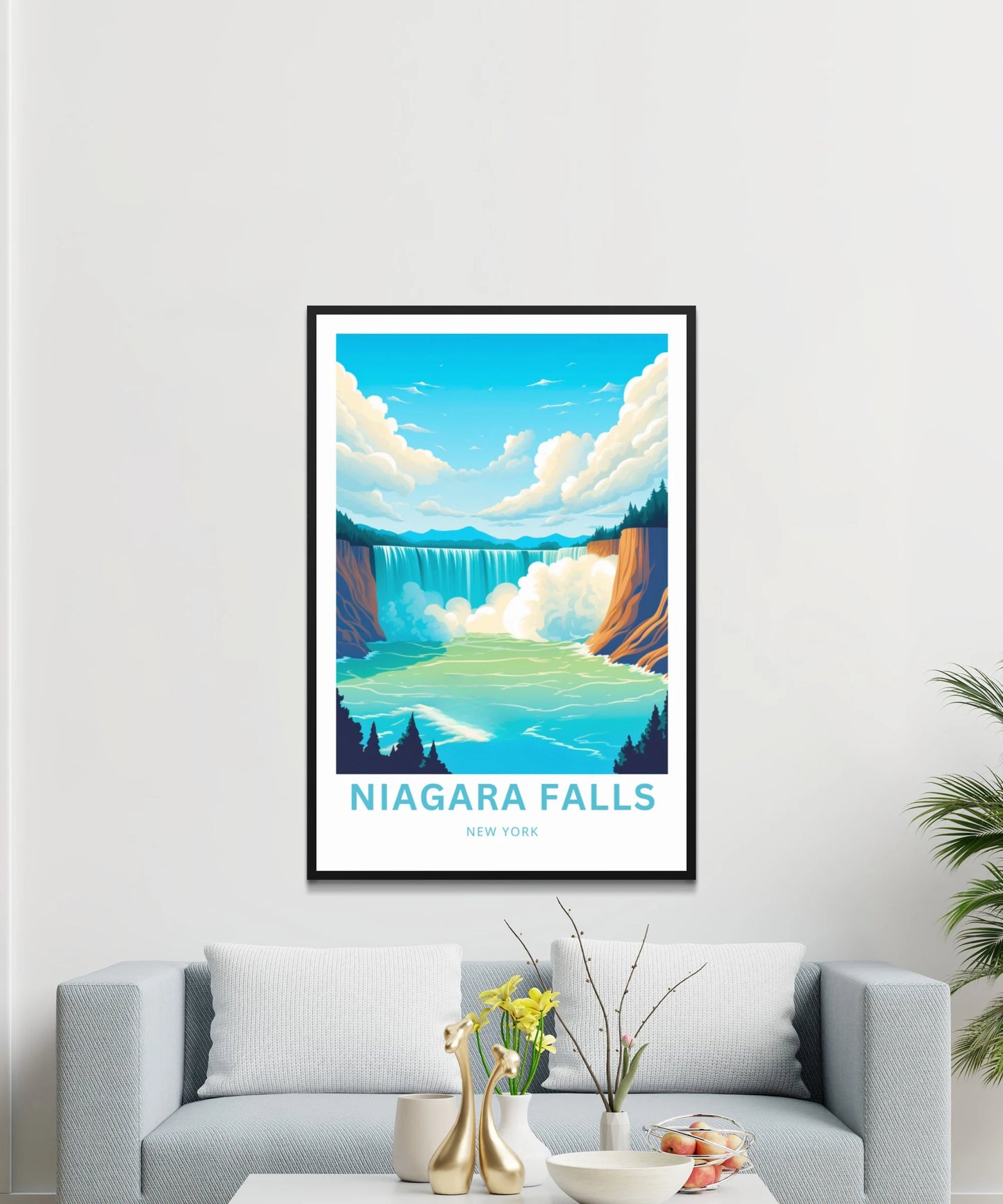 Niagara Falls Travel Poster