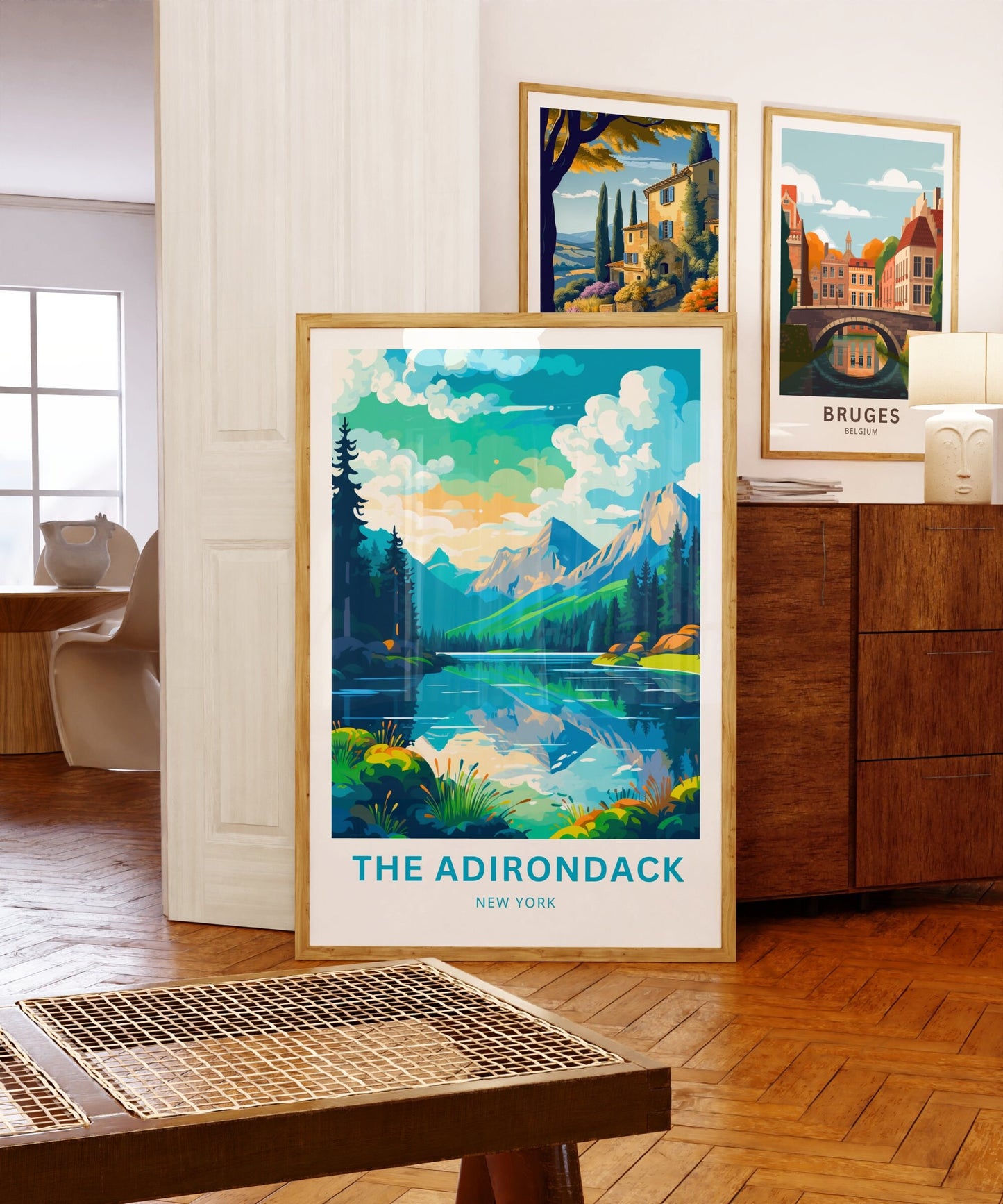 Adirondack Travel Print - Outdoor Haven