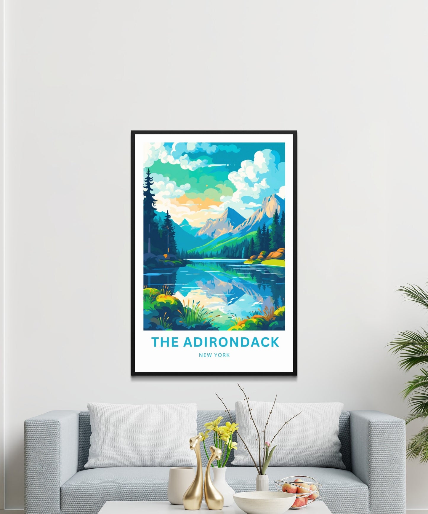 Adirondack Travel Print - Outdoor Haven