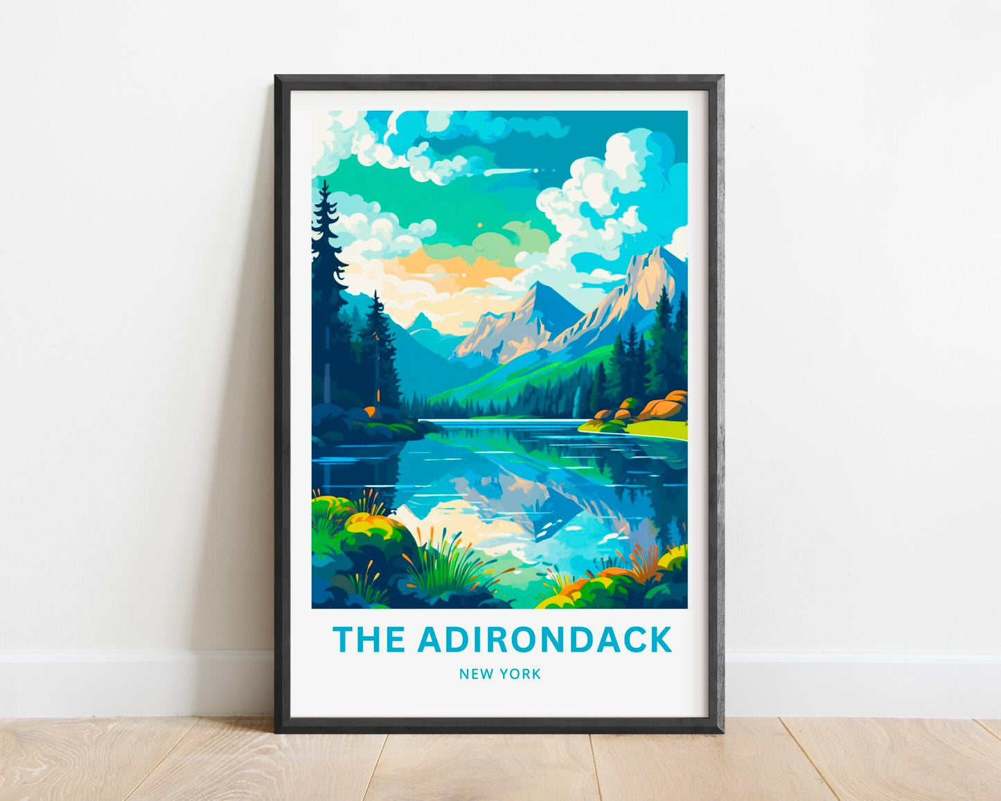 Adirondack Travel Print - Outdoor Haven