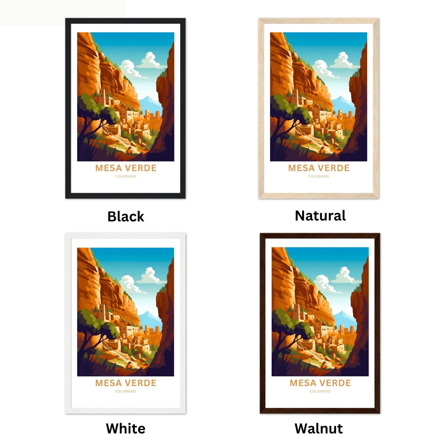 Mesa Verde Travel Poster