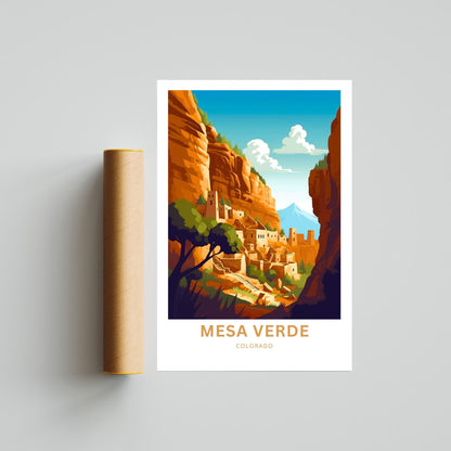 Mesa Verde Travel Poster