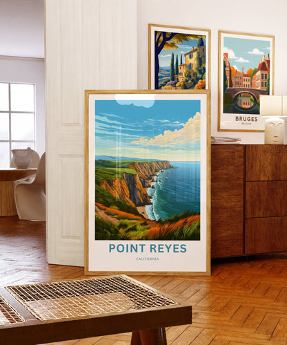 Point Reyes Travel Poster