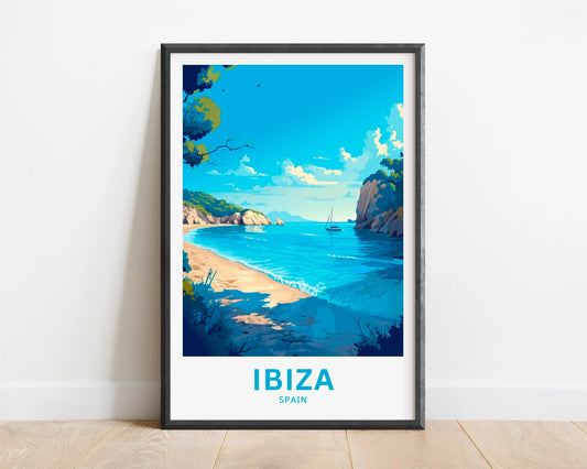 Ibiza Travel Poster