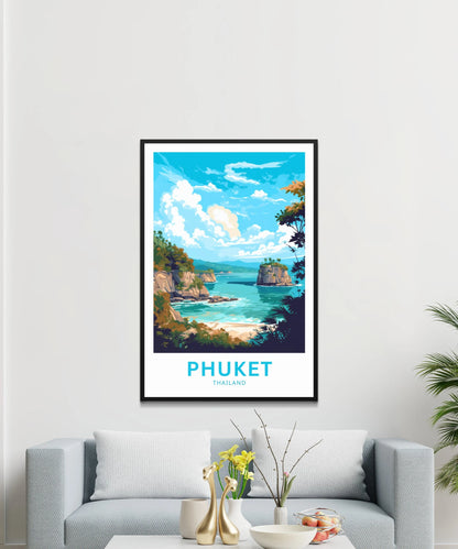 Phuket Travel Poster