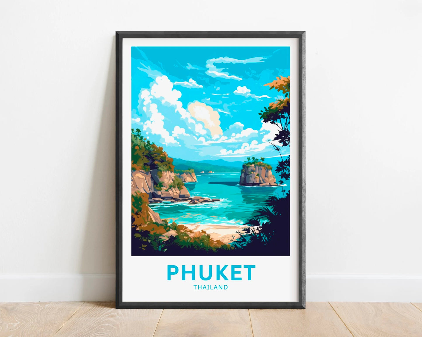 Phuket Travel Poster