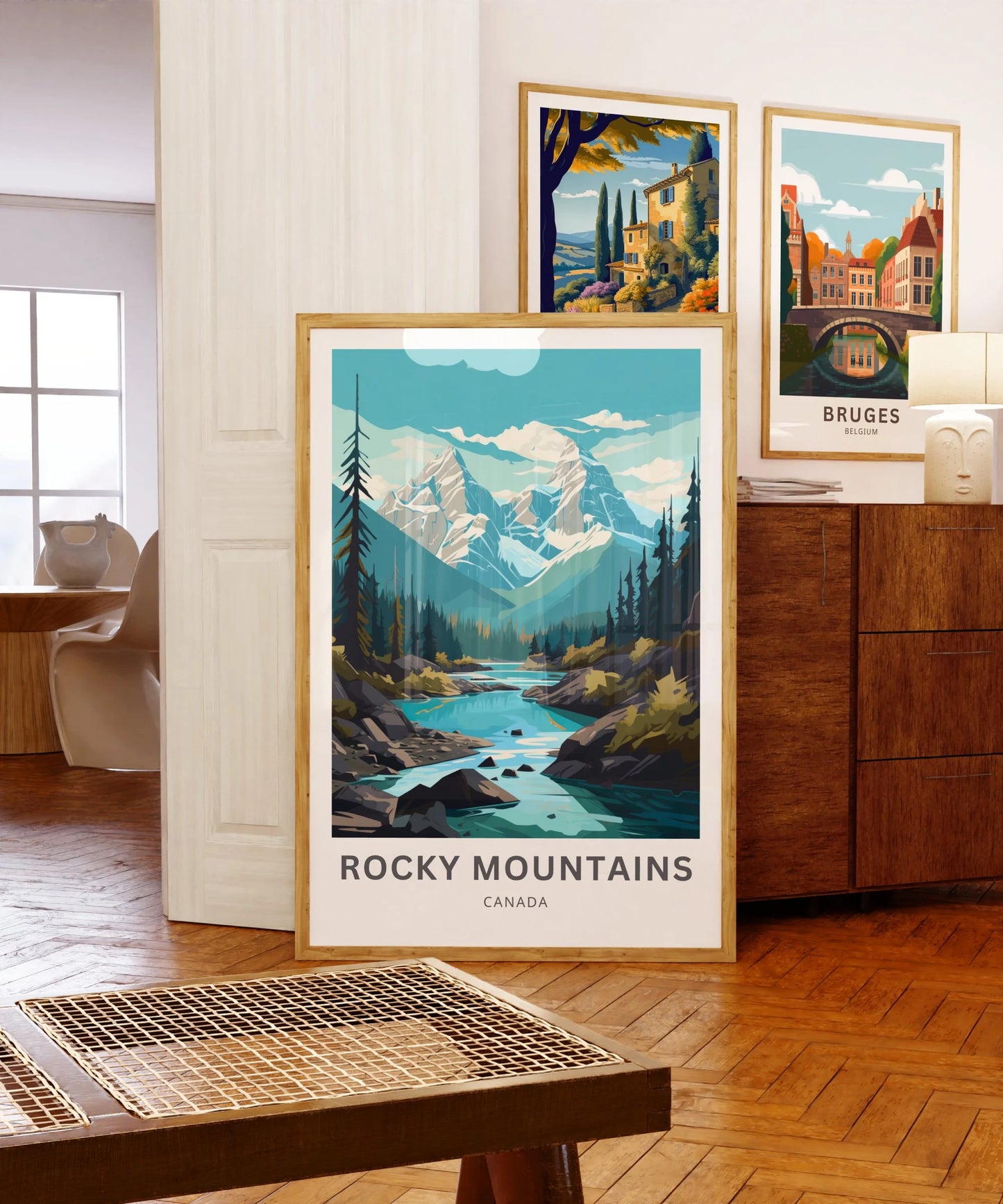 Rocky Mountain Travel Poster