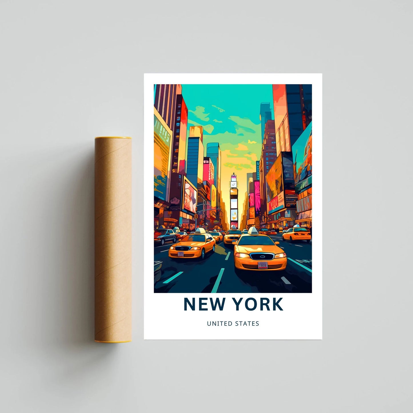 New York Travel Poster