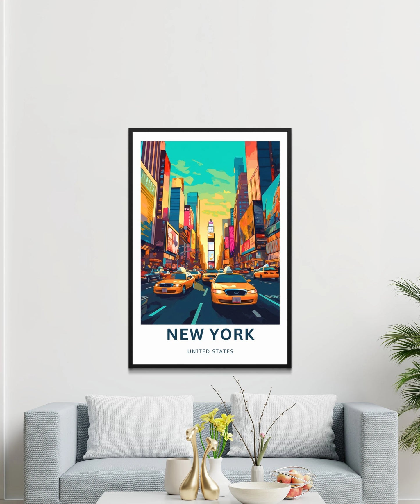 New York Travel Poster