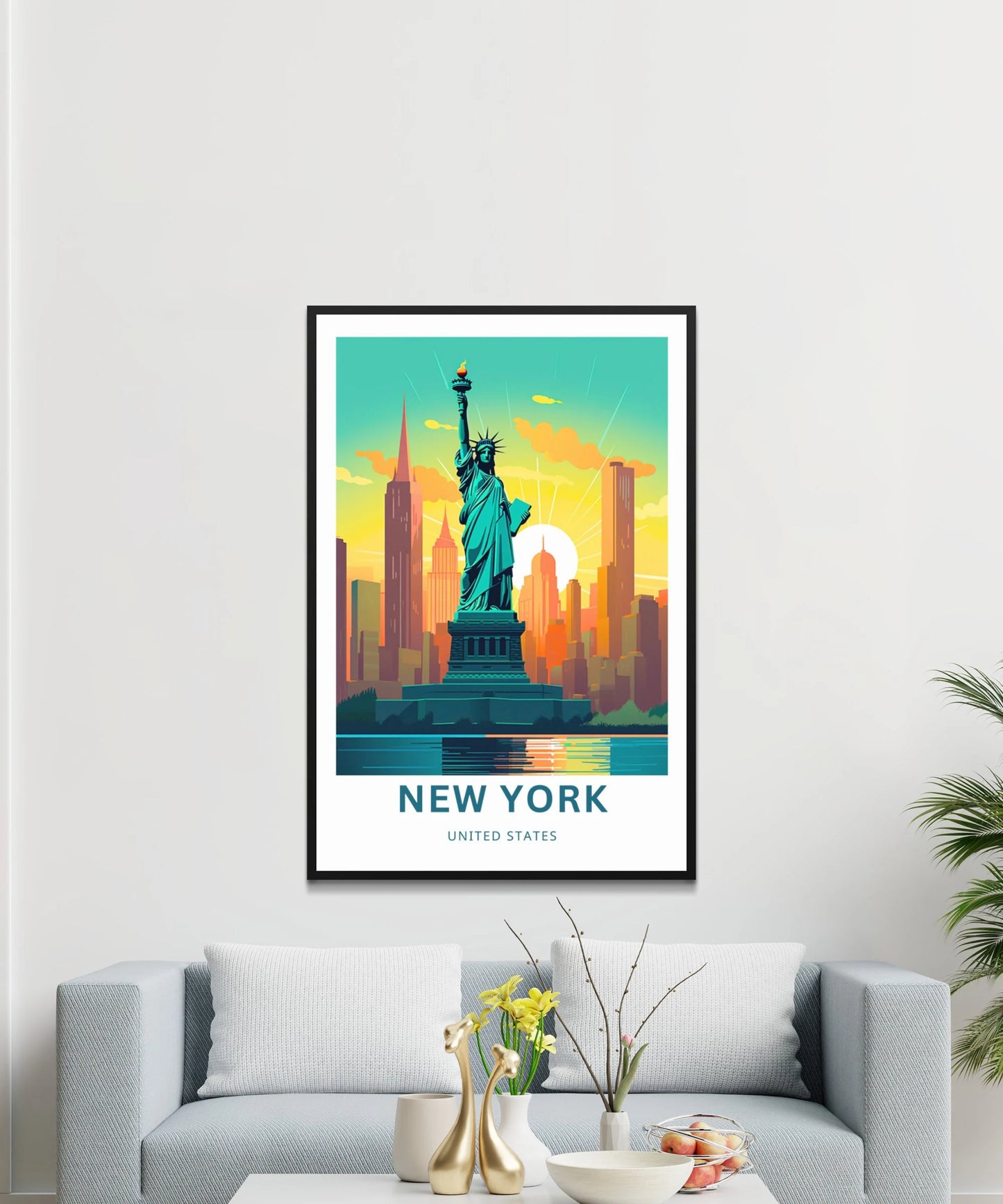 New York Travel Poster