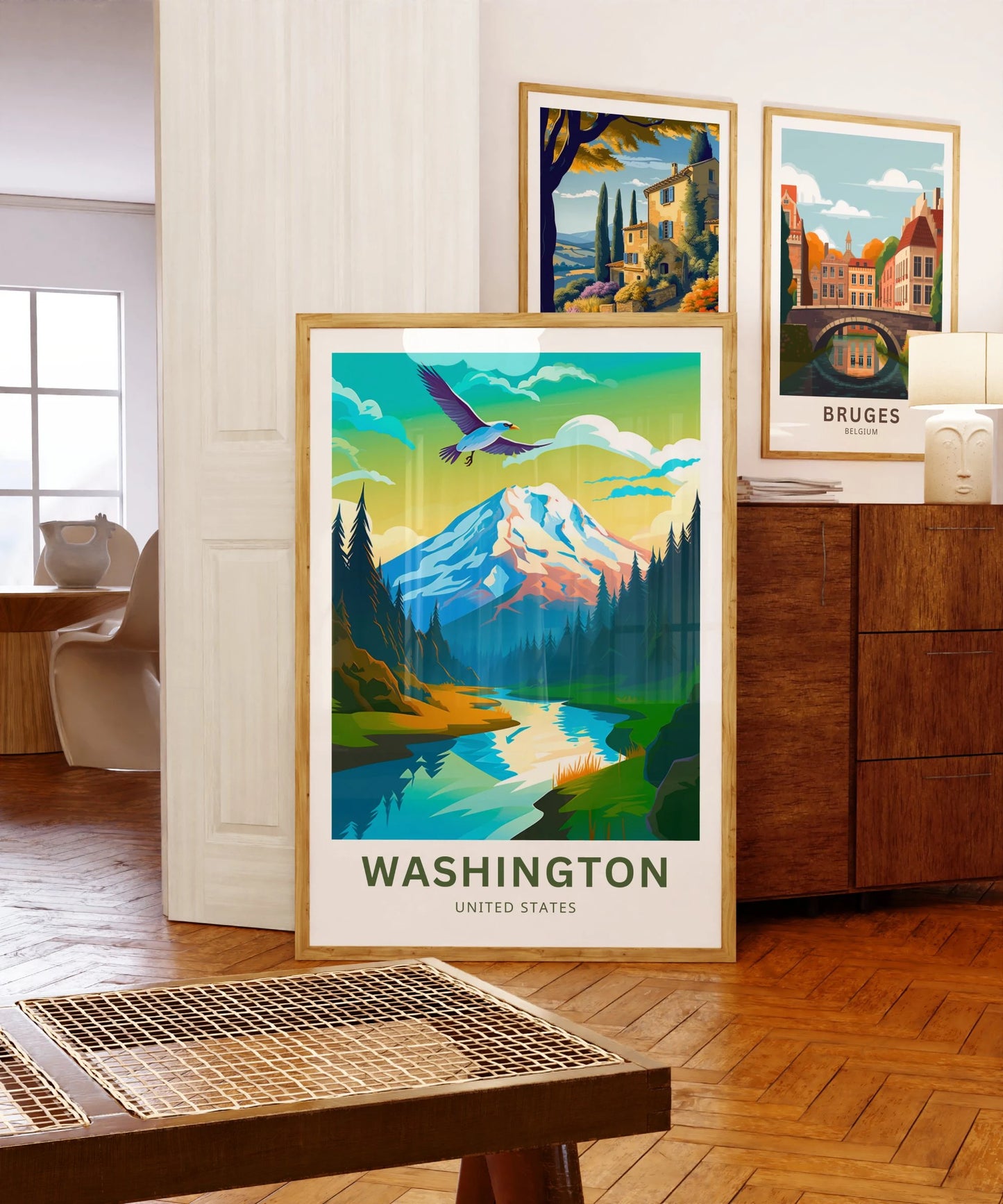 Washington Travel Poster