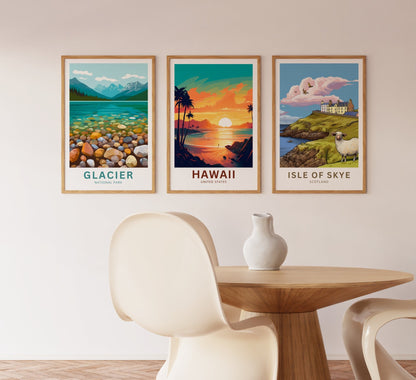 Hawaii Travel Poster