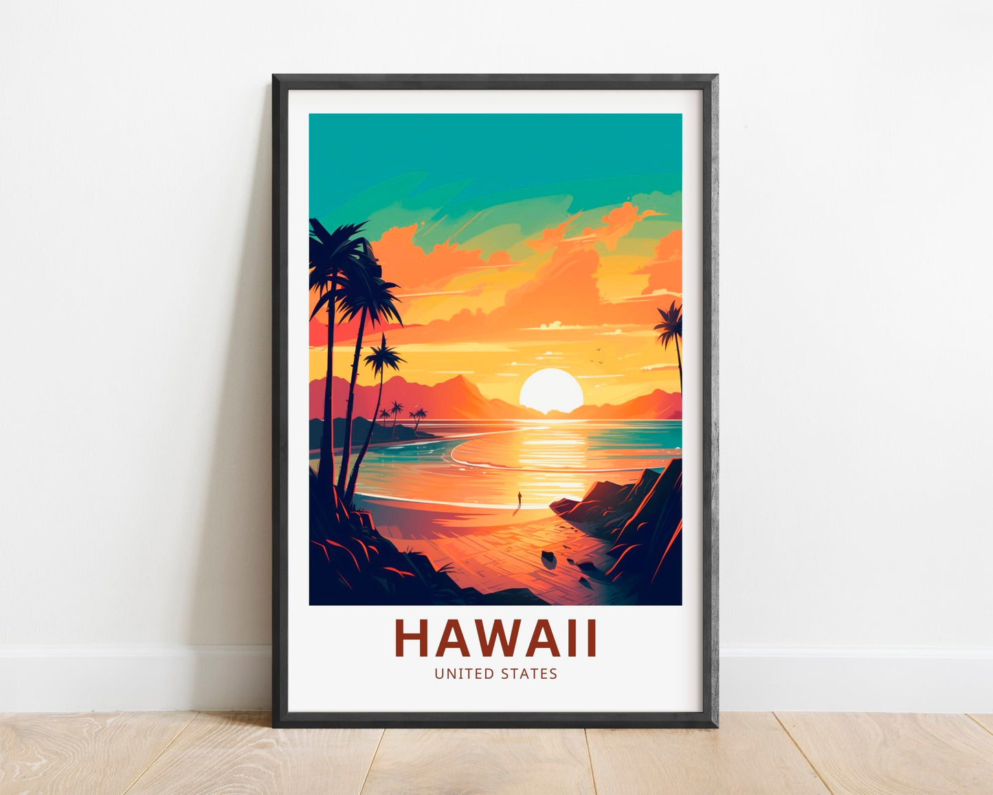 Hawaii Travel Poster