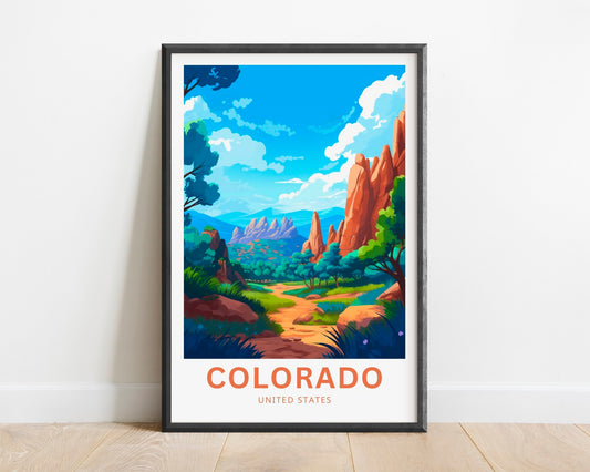 Colorado Travel Poster