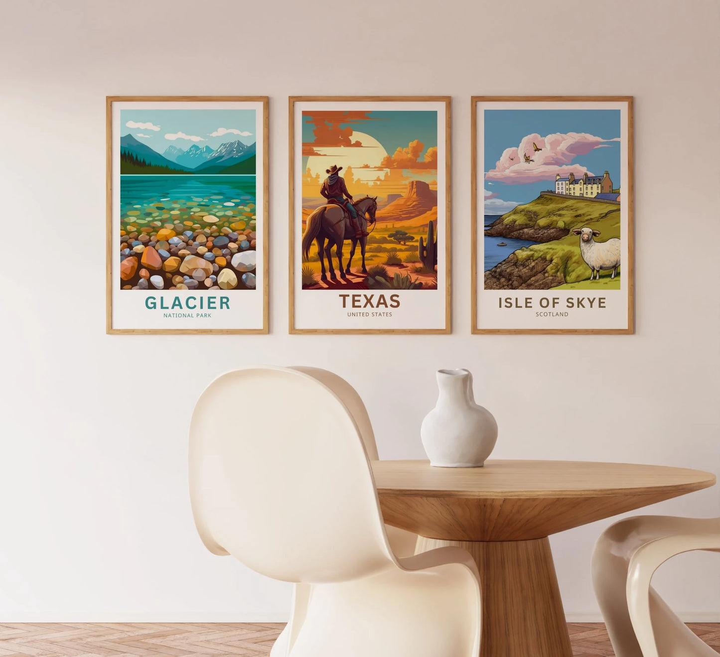 Texas Travel Poster