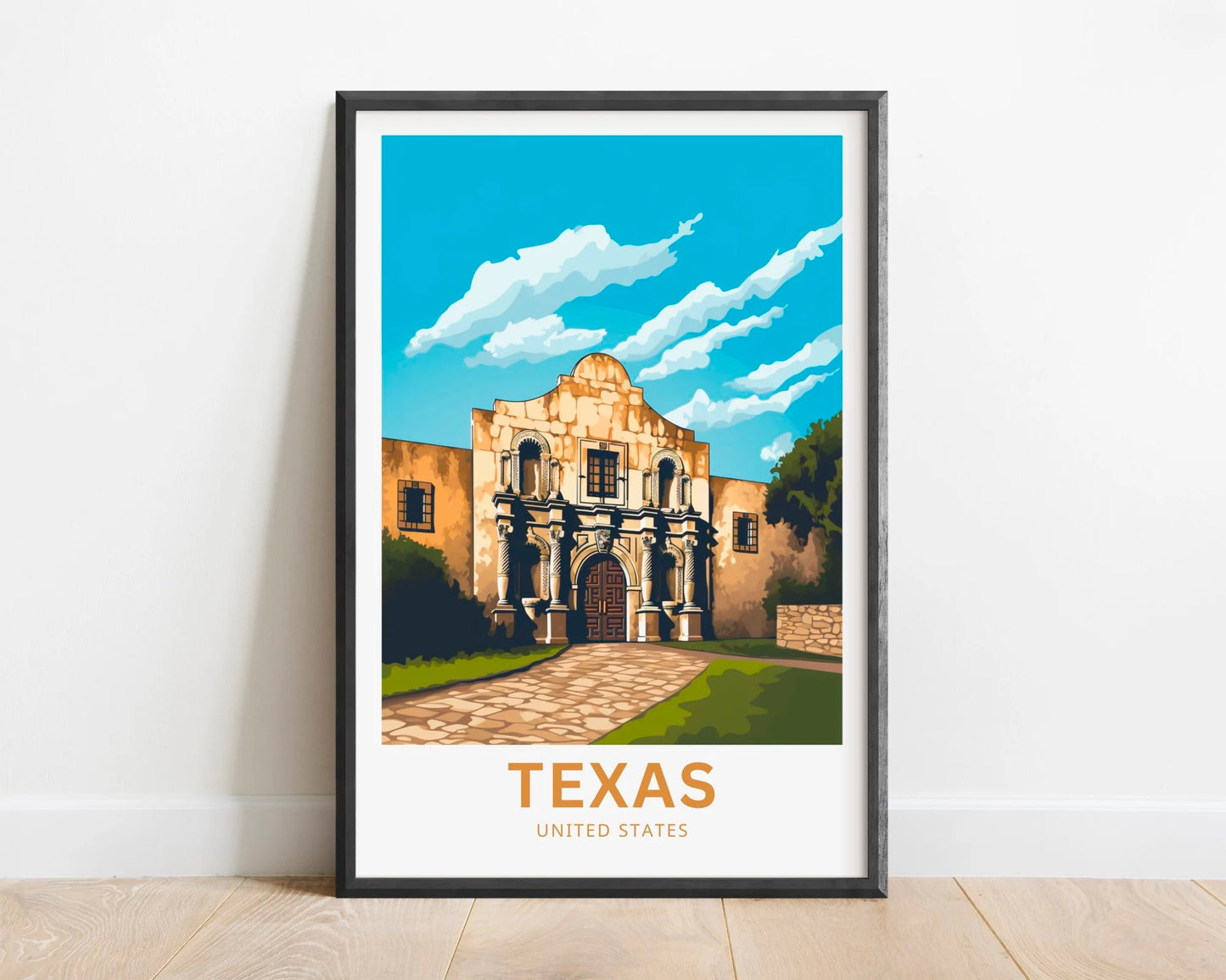 Texas Travel Poster