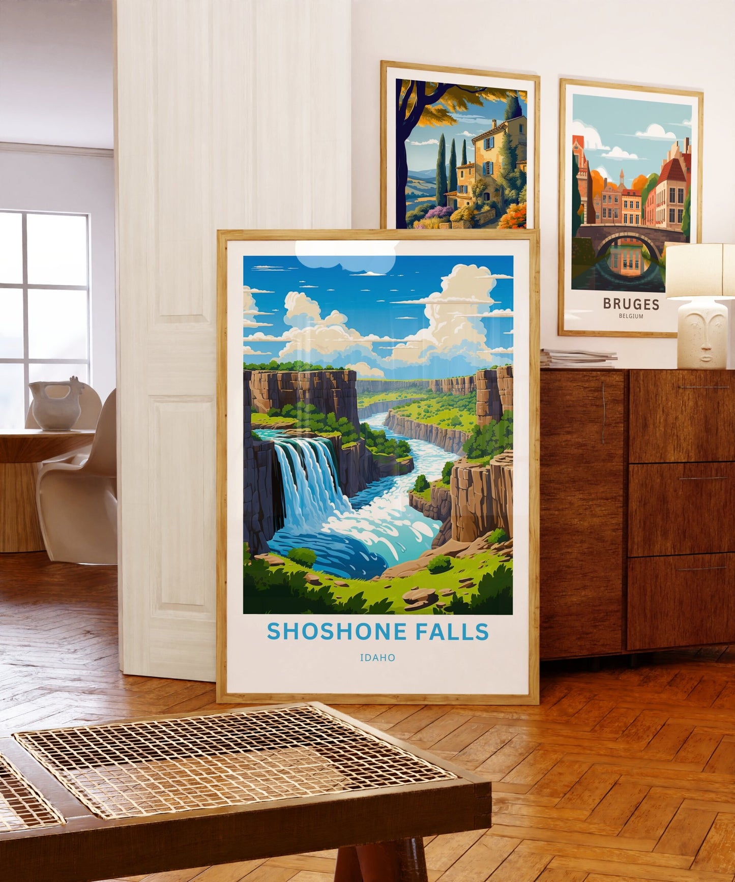 Shoshone Falls Travel Poster