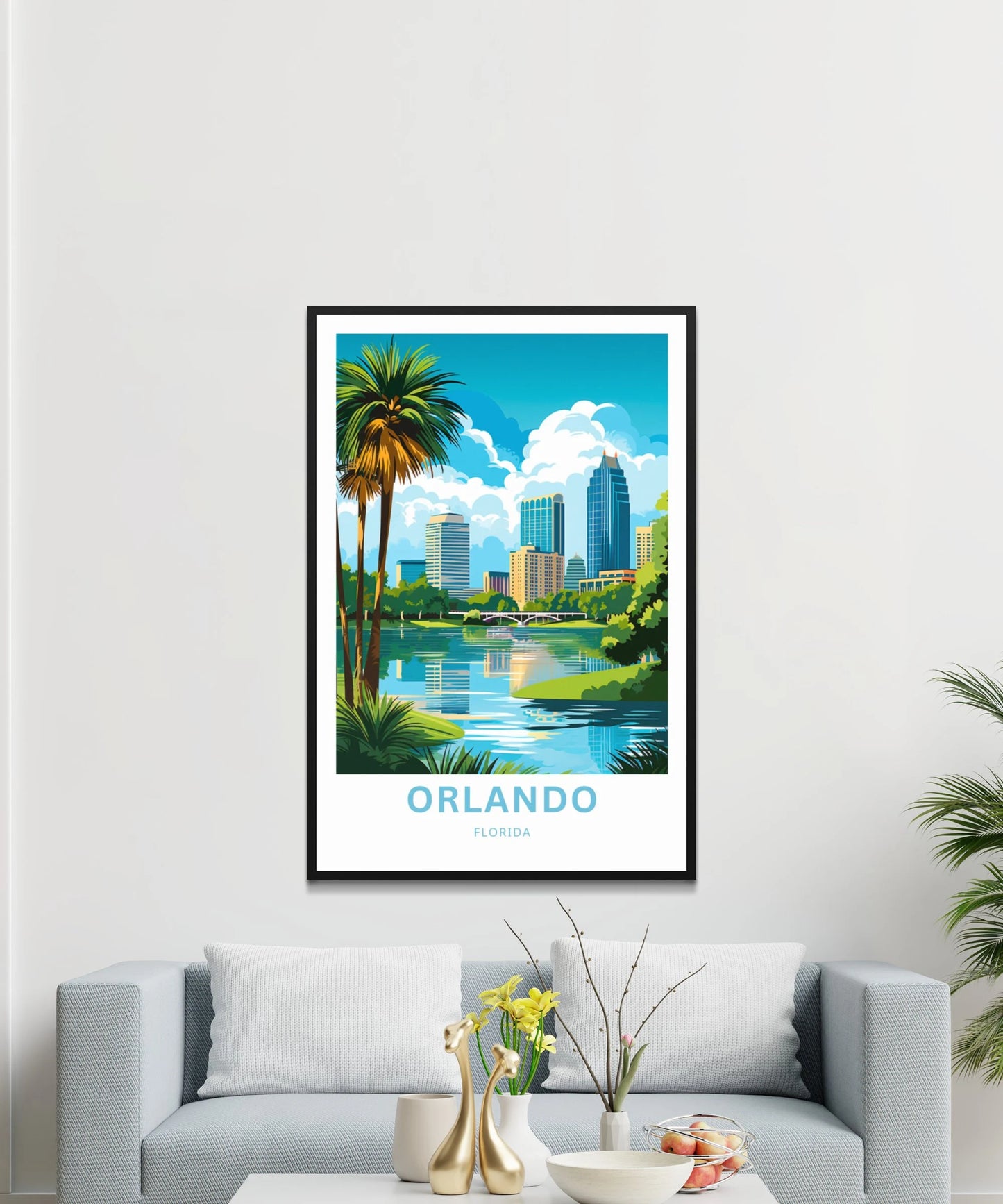 Orlando Travel Poster