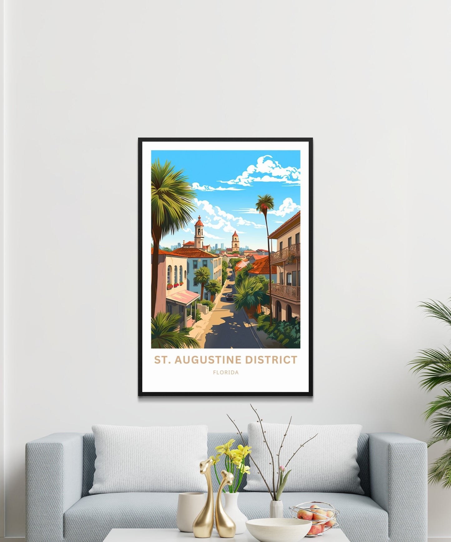 Saint  Augustine Travel Poster