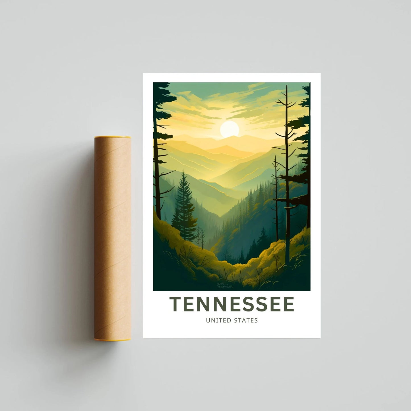 Tennessee Travel Poster